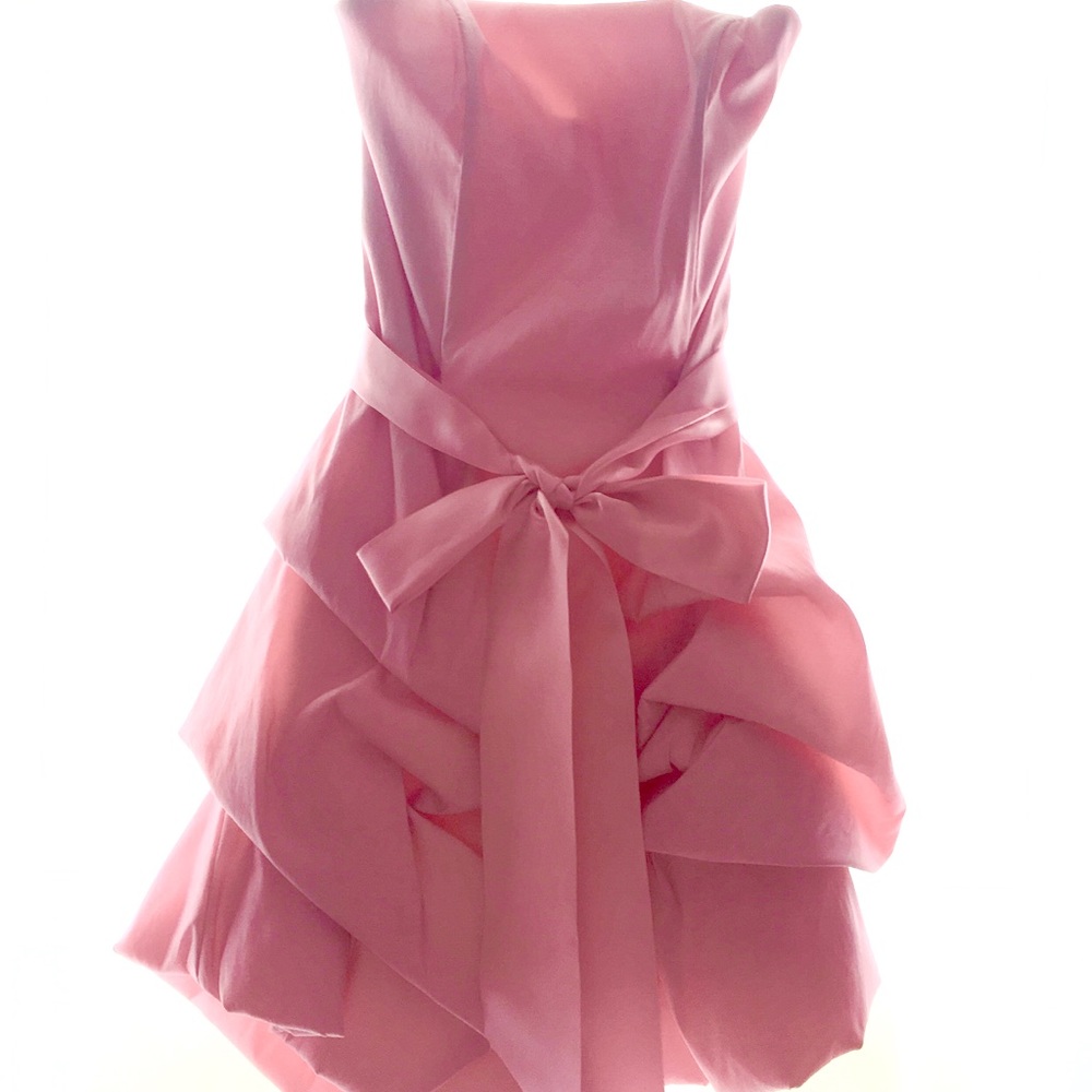 Jessica McClintock Bubblegum Pink Cocktail Dress